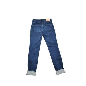 Moussy Japan Skinny Dark Denim Jeans Womens Size 26 Blue Selvedge